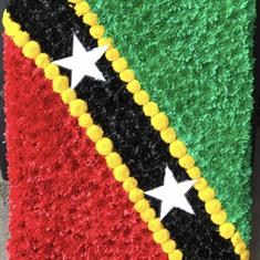 St Kitts flag 
