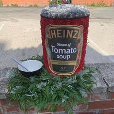 Heinz Tomato soup with bowl 