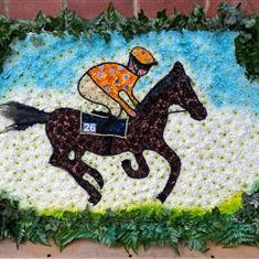 Racing horse tribute 