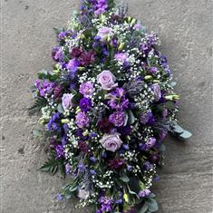 Lilac &amp; Purple Casket featuring lavender 