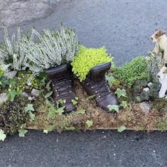 Woodland Walking boot tribute 