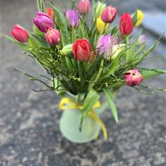 Spring Tulip jug 