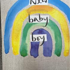 New Baby Boy Gift Card