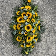 Sunflower casket 