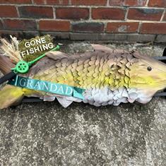 Natural fishing tribute 