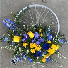 Bicycle wheel tribute 