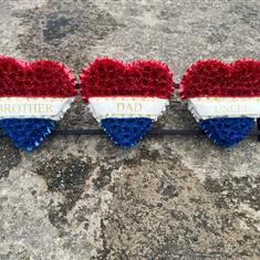 Trio of heart tribute - RAF