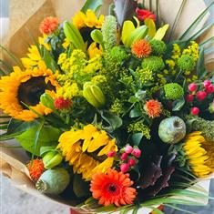 Autumn days handtied 