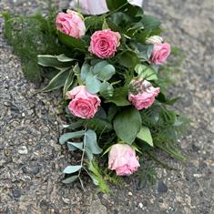 Pink rose sheaf