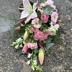 Pink &amp; white sheaf 