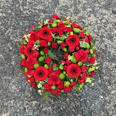 Red &amp; Green Wreath