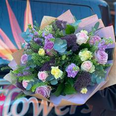 Lilac &amp; Lemon handtied