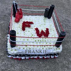 Boxing ring tribute 
