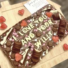 Nice Willy Chocolate slab 