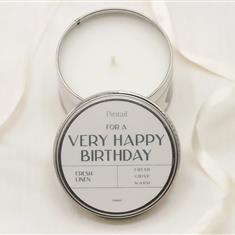 Happy birthday candle
