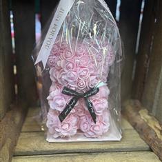 Pink rosebud teddy 