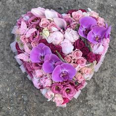 Pretty heart tribute 