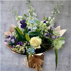 Lavender skies handtied 