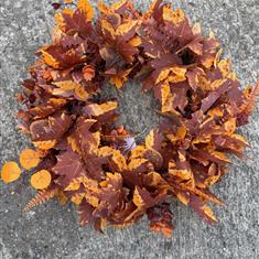 Harvest glory autumn wreath 