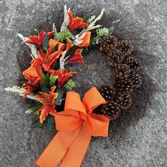 The Rustic Harvest Hideaway Wreath