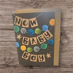 New Baby Boy Card 