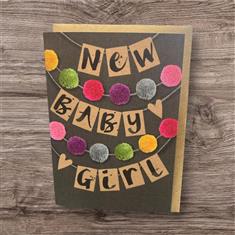 New Baby Girl Card 
