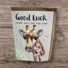 Good luck &amp; stand tall 