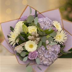 Lavender sparkle handtied