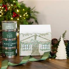 Santas workshop candle giftset 