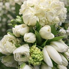 Leave it to the florist - whites 