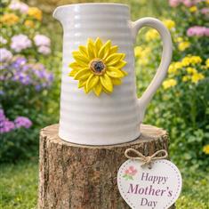Sunflower jug 